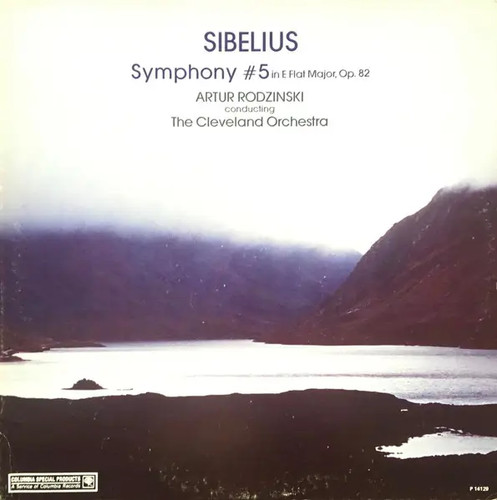 Sibelius symphony in e - lp,