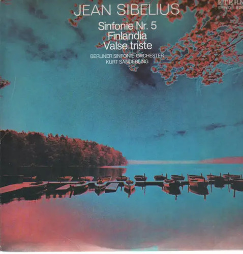 Sibelius sinfonie 5 - lp, nr.