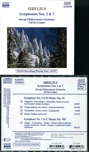 Sibelius einzel cds - sibelius,, 3
