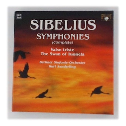 Sibelius sinfonien cd - sinfonien, 5-cd